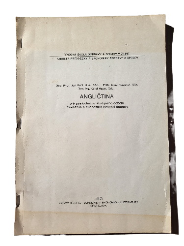 Angličtina pro posluchače studijního oboru prevádzka leteckej dopravy
